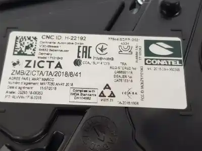 Peça sobressalente para automóvel em segunda mão quadrante por seat ibiza 1.6l referências oem iam 6f0920740d  6f0920740d