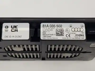 Second-hand car spare part electronic module for seat ibiza 1.6l oem iam references 81a035502  81a035502