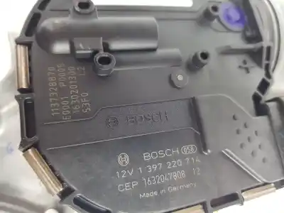 Автозапчастина б/у двигатель передніх склоочисників для opel astra j gtc 1.6 cdti (08) посилання на oem iam 39034606  39034606