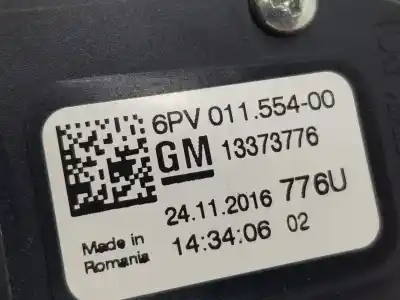 Second-hand car spare part accelerator pedal for opel astra j gtc 1.6 cdti (08) oem iam references 13373776  13373776