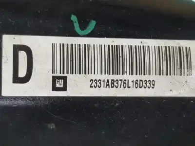 Автозапчастина б/у задня вісь для opel astra j gtc 1.6 cdti (08) посилання на oem iam 13362443  39169047