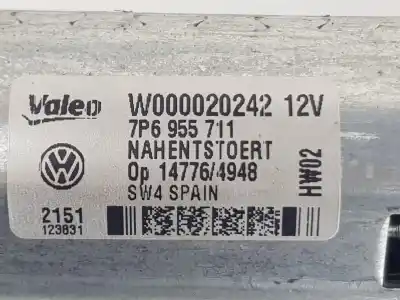 Автозапчастина б/у двигатель заднього склоочисника для volkswagen touareg (7p5) 3.0 v6 tdi dpf посилання на oem iam 7p6955711  7p6955711