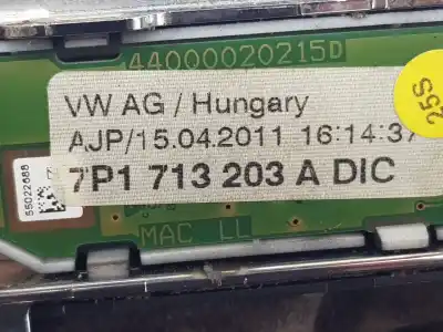 Автозапчастина б/у ручка важеля передач для volkswagen touareg (7p5) 3.0 v6 tdi dpf посилання на oem iam 7p1713203a  7p1713203a Автозапчастина б/у ручка важеля передач для volkswagen touareg (7p5) 3.0 v6 tdi dpf посилання на oem iam 7p1713203a  7p1713203a