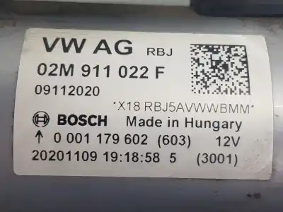 Автозапчастина б/у двигун запускається для skoda fabia ambition посилання на oem iam 02m911022f  02m911022f