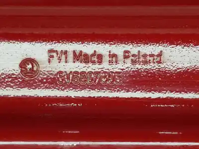 Автозапчасти б/у усиление заднего бампера за skoda fabia ambition ссылки oem iam 6v6807305  6v6807305