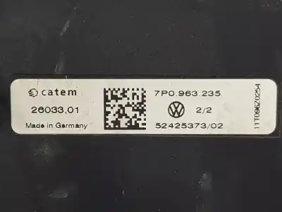 Автозапчастина б/у стійкість на нагревання для volkswagen touareg (7p5) 3.0 v6 tdi dpf посилання на oem iam 7p0963235