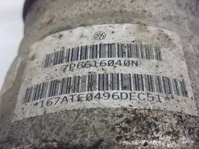 Автозапчастина б/у передній правий амортизатор для volkswagen touareg (7p5) 3.0 v6 tdi dpf посилання на oem iam 7p6616040n  7p6616040n