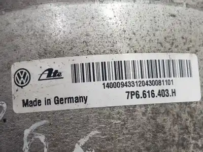 Автозапчастина б/у амортизатор передній лівий для volkswagen touareg (7p5) 3.0 v6 tdi dpf посилання на oem iam 7p6616403h  7p6616403h Автозапчастина б/у амортизатор передній лівий для volkswagen touareg (7p5) 3.0 v6 tdi dpf посилання на oem iam 7p6616403h  7p6616403h