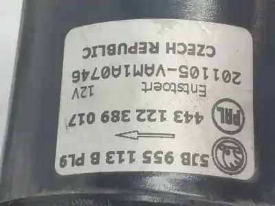 Автозапчастина б/у двигатель передніх склоочисників для skoda fabia ambition посилання на oem iam 5jb955113b  5jb955113a