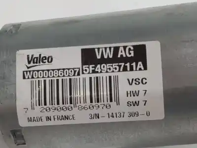 Автозапчастина б/у двигатель заднього склоочисника для skoda fabia ambition посилання на oem iam 5f4955711a  5f4955711a