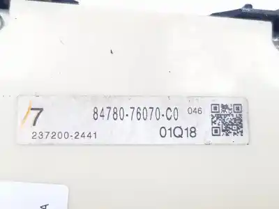 Second-hand car spare part multifunction switch for lexus ct 1.8 16v cat (híbrido) oem iam references 8478076070c0  8478076070c0