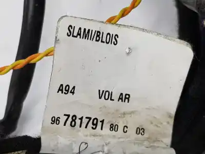 Peça sobressalente para automóvel em segunda mão fio por peugeot 2008 1.2 12v ethp referências oem iam   