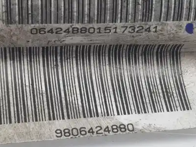 Second-hand car spare part wire for citroen jumpy spacetourer 2.0 blue-hdi fap oem iam references 9806424880  9806424880