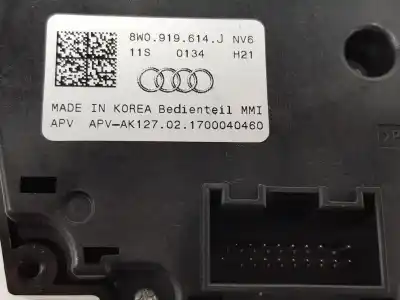 Автозапчасти б/у многофункциональное управление за audi a4 b9 (8w2, 8wc) 40 tdi ссылки oem iam 8w0919614j  8w0919614j