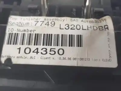 İkinci el araba yedek parçası çok fonksiyonlu kontrol için land rover range rover (lm) 3.6 td v8 oem iam referansları yud501770  8h3214b596aa