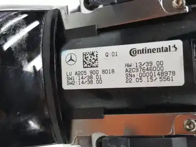 Автозапчасти б/у многофункциональное управление за mercedes-benz clase c (w205) familiar 2.1 cdi cat ссылки oem iam a2059008018  a2059008018