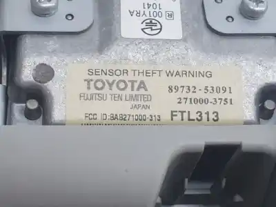 Pezzo di ricambio per auto di seconda mano luce interna per lexus is 200 (ds2/is2) 220d riferimenti oem iam 8973253091  8126053041b0