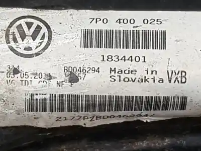 Автозапчастина б/у передня вісь для volkswagen touareg (7p5) 3.0 v6 tdi dpf посилання на oem iam 7l0499030t  7l0499030t Автозапчастина б/у передня вісь для volkswagen touareg (7p5) 3.0 v6 tdi dpf посилання на oem iam 7l0499030t  7l0499030t