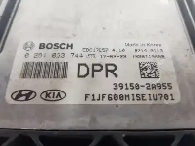 Peça sobressalente para automóvel em segunda mão centralina de motor uce por kia optima drive referências oem iam 391502a955  391502a955