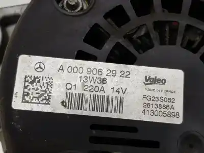 Peça sobressalente para automóvel em segunda mão alternador por clase c clase e lim. 2.1 cdi referências oem iam a0009062922  a0009062922