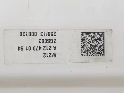 Pezzo di ricambio per auto di seconda mano pompa di benzina per clase c clase e lim. 2.1 cdi riferimenti oem iam a2124700194  a2124700194