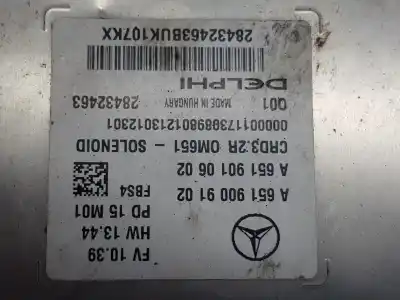 İkinci el araba yedek parçası ecu motor kontrol cihazi için clase c clase e lim. 2.1 cdi oem iam referansları a6519009102  a6519009102