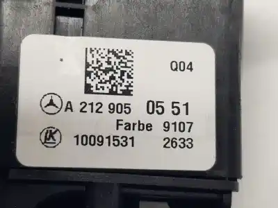 Second-hand car spare part headlights switch for clase c clase e lim. 2.1 cdi oem iam references a2129050551  a2129050551