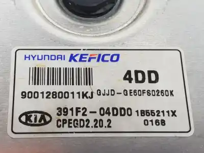 Pezzo di ricambio per auto di seconda mano centralina motore per kia ceed (jd) 1.0 drive riferimenti oem iam 391f204dd0  391f204dd0
