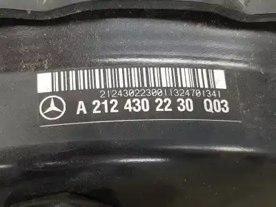 Second-hand car spare part brake servo for clase c clase e lim. 2.1 cdi oem iam references a2124302230  a2124302930