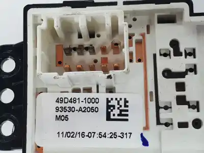 Peça sobressalente para automóvel em segunda mão comutador de espelhos retrovisores por kia ceed (jd) 1.0 drive referências oem iam 93530a2050  93530a2050wk