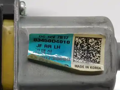 Second-hand car spare part rear left window motor for kia optima drive oem iam references 83450d4010  83450d4010