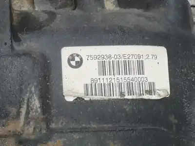 Second-hand car spare part rear differential for bmw x1 (e84) x1 xdrive 18d oem iam references 7592938  33107592939
