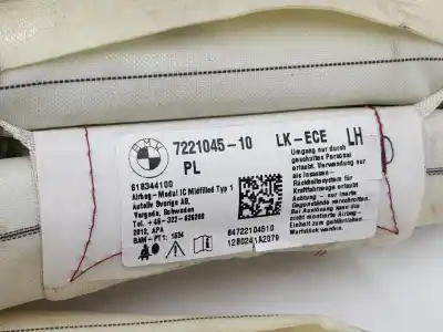 Peça sobressalente para automóvel em segunda mão airbag de cortina dianteiro esquerdo por bmw serie 1 berlina 5p (f20) bmw 120d xdrive referências oem iam 7221045  72127221045