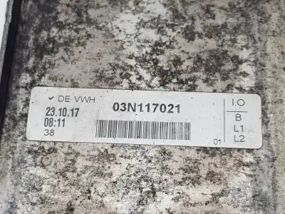 Автозапчастина б/у масляний радіатор для skoda superb 2.0 tdi посилання на oem iam 03n117021  03n115389k