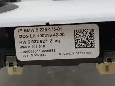 Peça sobressalente para automóvel em segunda mão luz interior por bmw x1 (e84) x1 xdrive 18d referências oem iam 9225475  61319225475