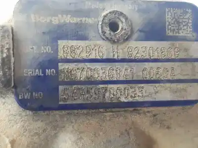 Автозапчастина б/у турбонагрузник для renault kangoo (f/kc0) 1.5 dci diesel 68 cv / 50 kw посилання на oem iam h82301868  144113163r