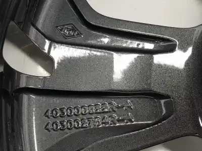 Pezzo di ricambio per auto di seconda mano cerchione in lega per renault captur ii etech engineered riferimenti oem iam 403003297r  7jx18