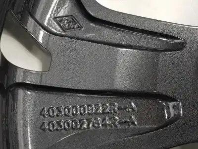 Pezzo di ricambio per auto di seconda mano cerchione in lega per renault captur ii etech engineered riferimenti oem iam 403003297r  7jx18