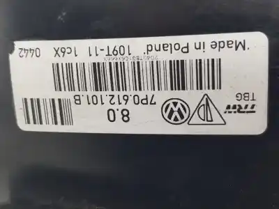 Автозапчастина б/у гальмівний серво для volkswagen touareg (7p5) 3.0 v6 tdi dpf посилання на oem iam 7p0612101b
