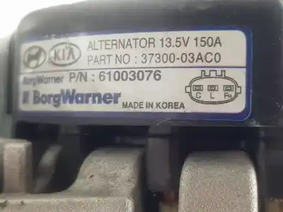 Second-hand car spare part alternator for kia ceed (cd) 1.4 t-gdi oem iam references 3730003ac0  3730003ac0