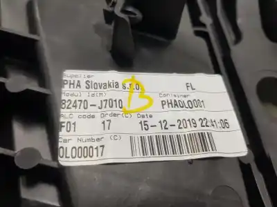 Second-hand car spare part driver left window regulator for kia ceed drive 110 cv / 81 kw oem iam references 82470j7010  82471j7000