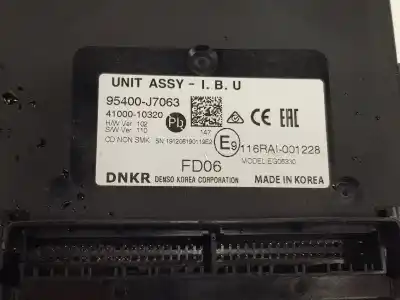 Second-hand car spare part electronic module for kia ceed (cd) 1.4 t-gdi oem iam references 95400j7063  95400j7063