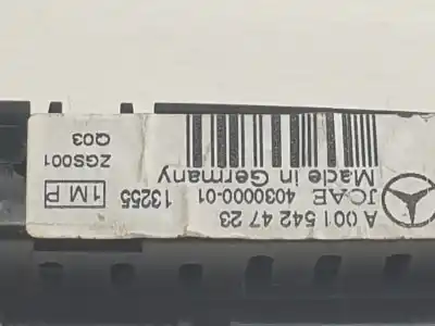 Second-hand car spare part sensor for clase c clase e lim. 2.1 cdi oem iam references a0015424723