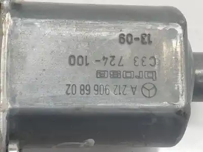 Second-hand car spare part left front window motor for clase c clase e lim. 2.1 cdi oem iam references a2129066802