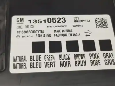 Second-hand car spare part electronic module for corsa mokka x selective startstop oem iam references 13510523  13510523