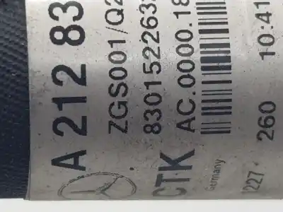 İkinci el araba yedek parçası Klima Borulari için CLASE C CLASE E LIM. 2.1 CDI OEM IAM referansları A2128302400  A2128302400
