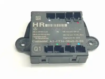 Second-hand car spare part electronic module for mercedes-benz clase e (w212) lim. 2.1 cdi cat oem iam references a2189008600