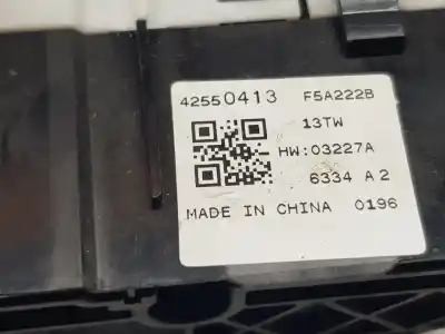 Автозапчастина б/у управління світлом для corsa mokka x selective startstop посилання на oem iam 42550413  42550413
