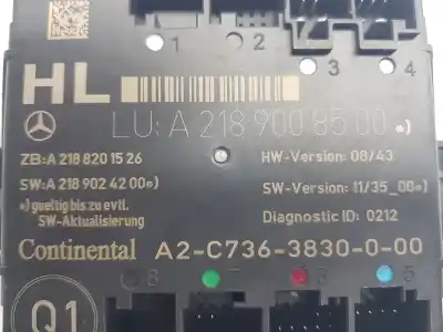 Pezzo di ricambio per auto di seconda mano Modulo Elettronico per CLASE C CLASE E LIM. 2.1 CDI Riferimenti OEM IAM A2189008500  A2189008500