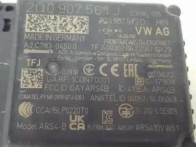 Second-hand car spare part electronic module for seat ibiza 1.0 oem iam references 2q0907561j  2q0907561j